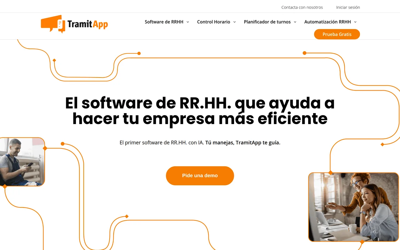 Web oficial de TramitApp